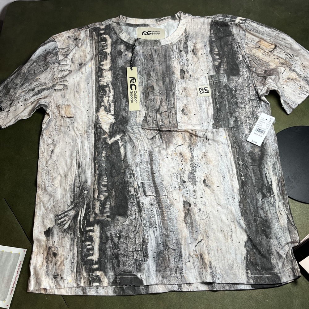 RC Outdoor Supply Men's Camouflage Cotton T-Shirt Short Sleeve M 0676
